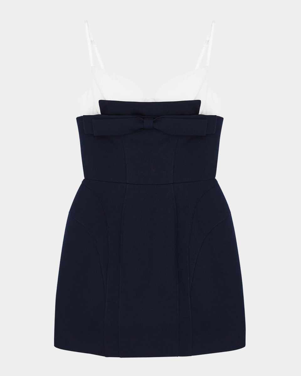 Double Bow Sling Mini Dress